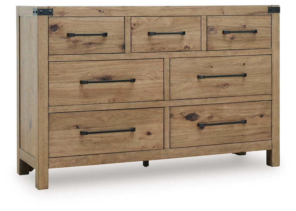 Ridgester Dresser and Mirror - Dream Home Furniture & Mattress (Waite Park, MN)