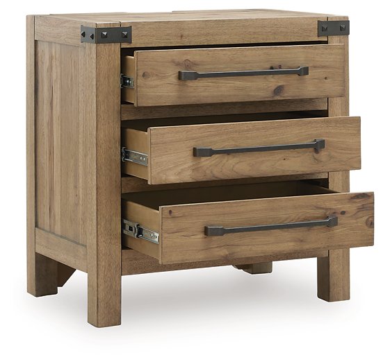 Ridgester Nightstand - Dream Home Furniture & Mattress (Waite Park, MN)
