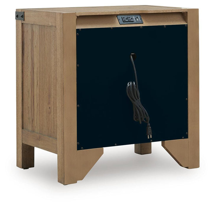 Ridgester Nightstand - Dream Home Furniture & Mattress (Waite Park, MN)