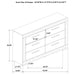 Ives Dresser - Dream Home Furniture & Mattress (Waite Park, MN)