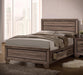Kauffman California King, E.king, & Queen Panel Bed Washed Taupe - Dream Home Furniture & Mattress (Waite Park, MN)