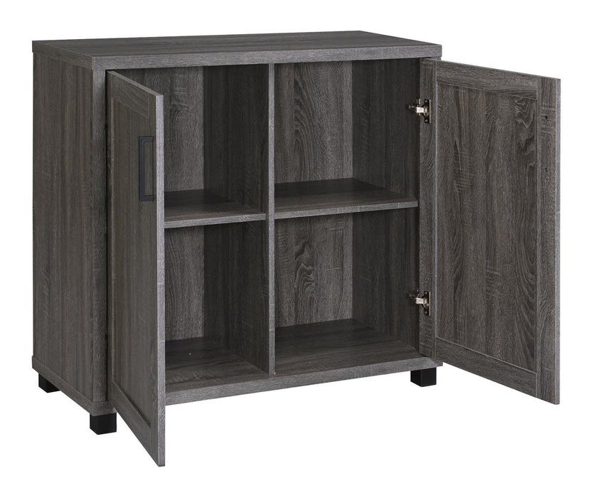 Flitch Wooden Accent Cabinet
