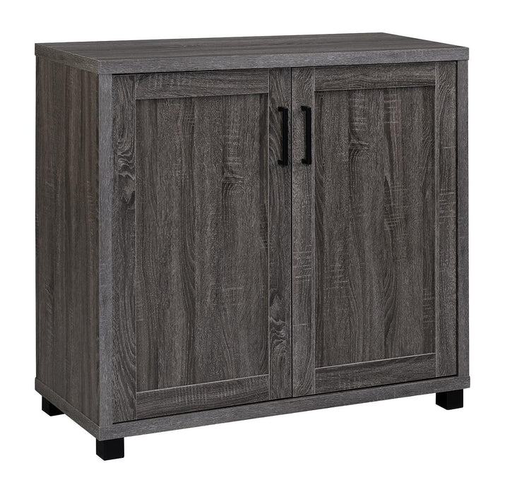 Flitch Wooden Accent Cabinet