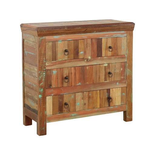 Harper 4-drawer Accent Cabinet Reclaimed Wood - Dream Home Furniture & Mattress (Waite Park, MN)