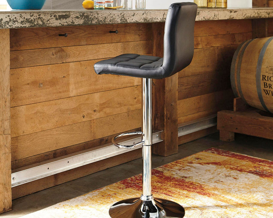 Bellatier Adjustable Height Bar Stool - Dream Home Furniture & Mattress (Waite Park, MN)