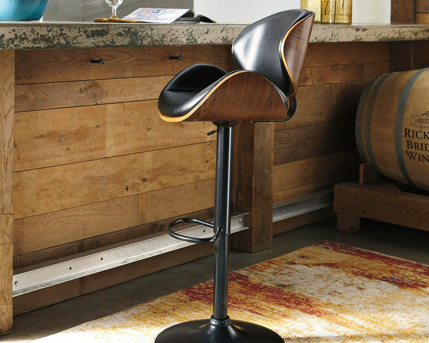 Bellatier Adjustable Height Bar Stool - Dream Home Furniture & Mattress (Waite Park, MN)