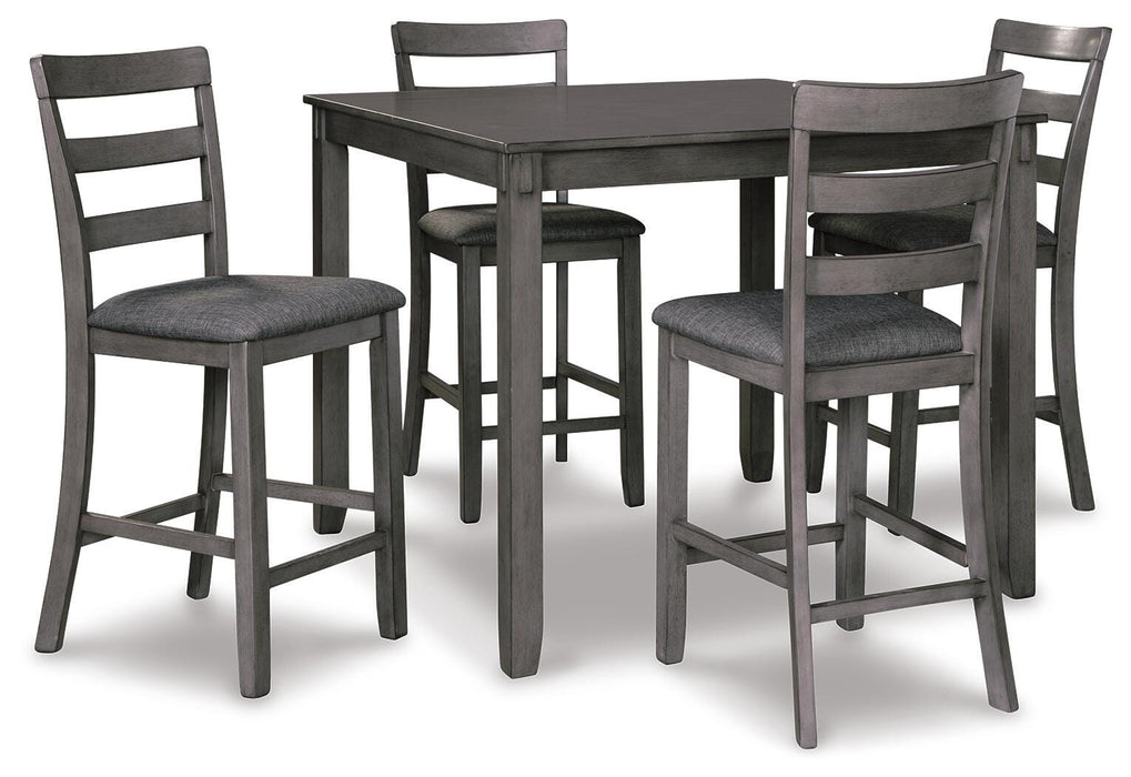 Bridson Counter Height Dining Table and Bar Stools (Set of 5) - Dream Home Furniture & Mattress (Waite Park, MN)