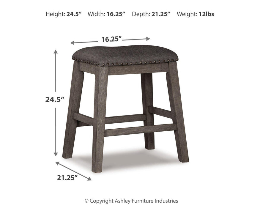 Caitbrook Counter Height Upholstered Bar Stool - Dream Home Furniture & Mattress (Waite Park, MN)