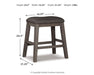Caitbrook Counter Height Upholstered Bar Stool - Dream Home Furniture & Mattress (Waite Park, MN)