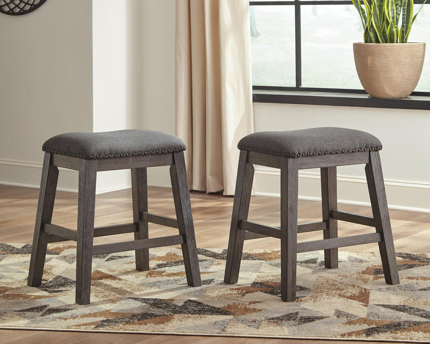 Caitbrook Counter Height Upholstered Bar Stool - Dream Home Furniture & Mattress (Waite Park, MN)