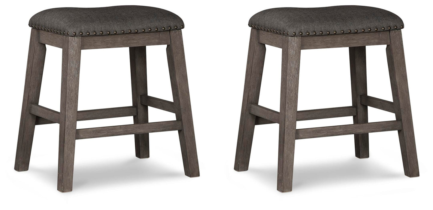 Caitbrook Counter Height Upholstered Bar Stool - Dream Home Furniture & Mattress (Waite Park, MN)