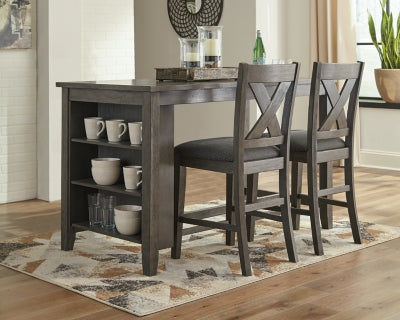 Caitbrook Counter Height Dining Package - Dream Home Furniture & Mattress (Waite Park, MN)