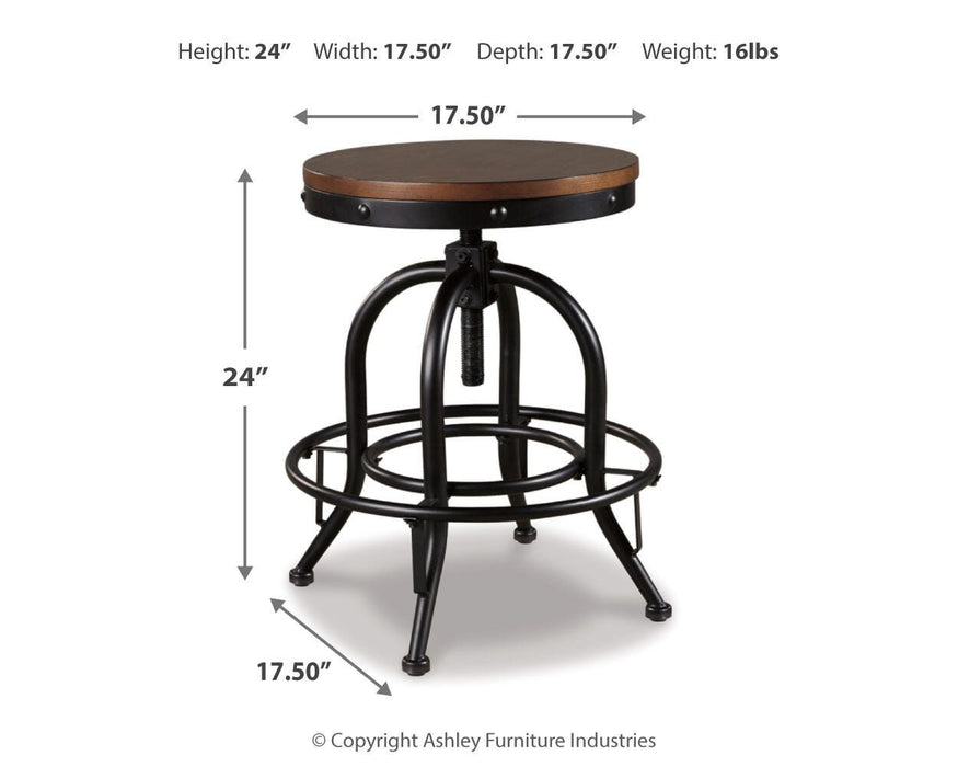 Valebeck Counter Height Bar Stool - Dream Home Furniture & Mattress (Waite Park, MN)