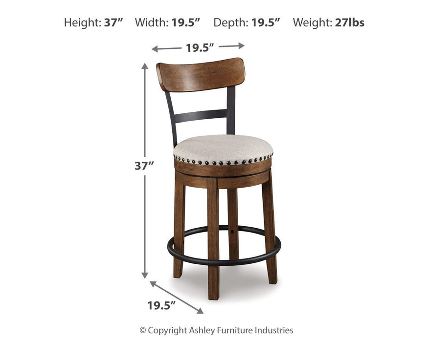 Valebeck Counter Height Bar Stool - Dream Home Furniture & Mattress (Waite Park, MN)