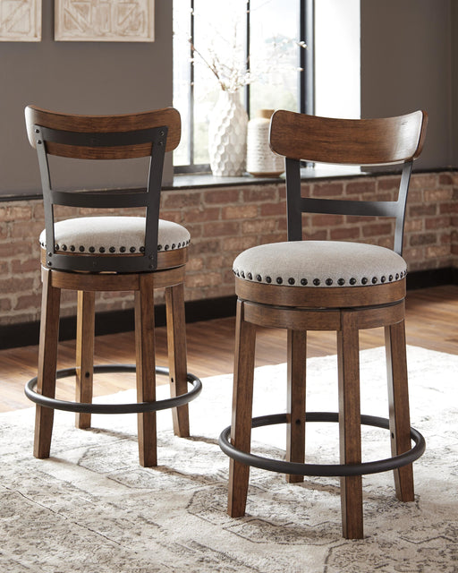 Valebeck Counter Height Bar Stool - Dream Home Furniture & Mattress (Waite Park, MN)