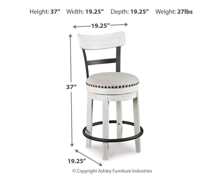 Valebeck Counter Height Bar Stool - Dream Home Furniture & Mattress (Waite Park, MN)