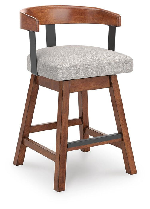 Ralene Counter Height Barstool (Set of 2) - Dream Home Furniture & Mattress (Waite Park, MN)