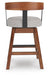 Ralene Counter Height Barstool (Set of 2) - Dream Home Furniture & Mattress (Waite Park, MN)