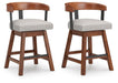 Ralene Counter Height Barstool (Set of 2) - Dream Home Furniture & Mattress (Waite Park, MN)