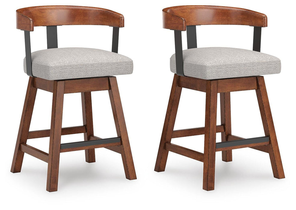 Ralene Counter Height Barstool (Set of 2) - Dream Home Furniture & Mattress (Waite Park, MN)