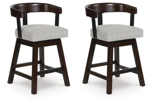 Haddigan Counter Height Barstool (Set of 2) - Dream Home Furniture & Mattress (Waite Park, MN)