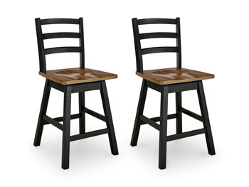 Wildenauer Counter Height Swivel Barstool - Dream Home Furniture & Mattress (Waite Park, MN)