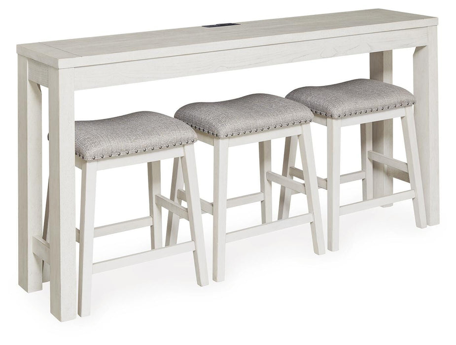Robbinsdale Counter Height Dining Table and 3 Barstools Set - Dream Home Furniture & Mattress (Waite Park, MN)