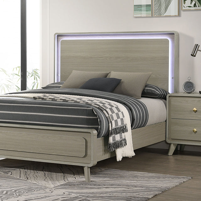 Rainier E.King Bed - Dream Home Furniture & Mattress (Waite Park, MN)