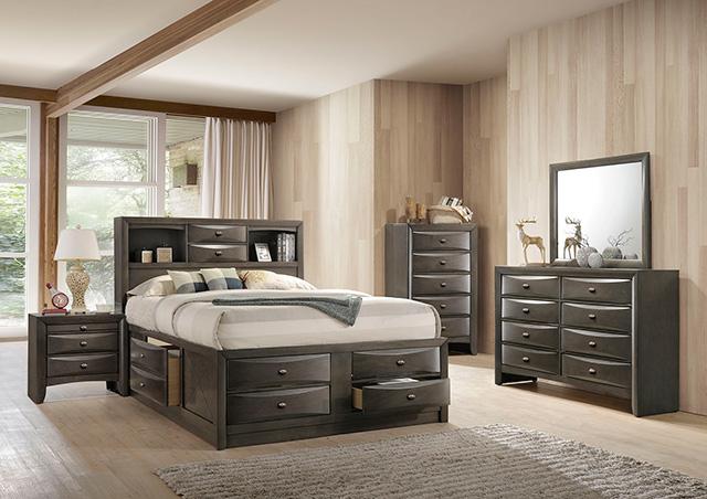 Zosimo E.King, Full, & Queen Storage Bed - Dream Home Furniture & Mattress (Waite Park, MN)