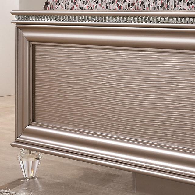 ALLIE Full Bed, Rose Gold - Dream Home Furniture & Mattress (Waite Park, MN)
