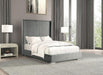 Cadwell E.King, Queen, & Full Bed White, Gray, & Black - Dream Home Furniture & Mattress (Waite Park, MN)