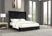 Cadwell E.King, Queen, & Full Bed White, Gray, & Black - Dream Home Furniture & Mattress (Waite Park, MN)