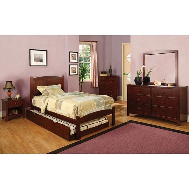 Omnus Cherry Mirror - Dream Home Furniture & Mattress (Waite Park, MN)