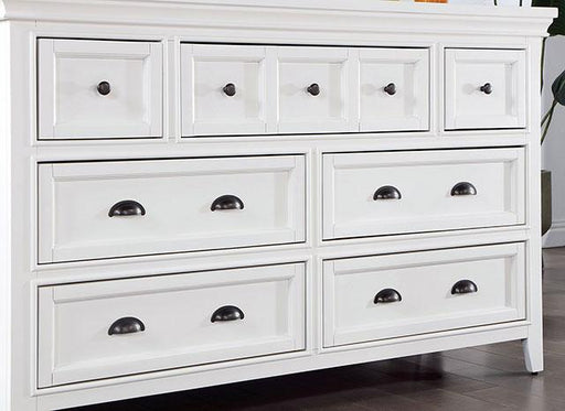 CASTILE Dresser, White - Dream Home Furniture & Mattress (Waite Park, MN)
