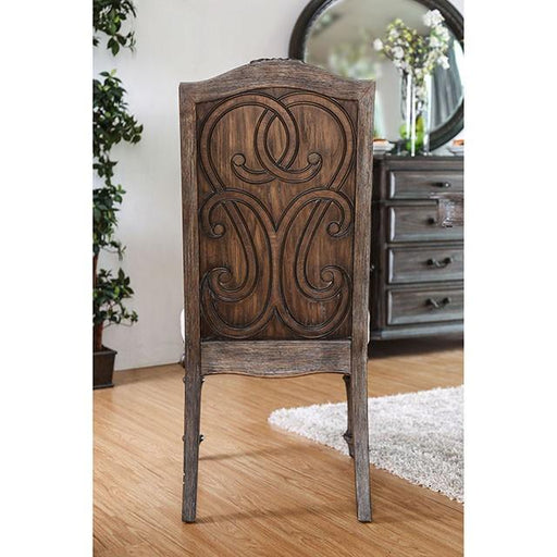ARCADIA Rustic Natural Tone, Ivory Dining Table - Dream Home Furniture & Mattress (Waite Park, MN)