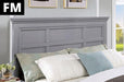Castlile Bed Grey - Dream Home Furniture & Mattress (Waite Park, MN)