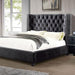 Cayla Cal.King, E.King, & Queen Bed Silver & Grey - Dream Home Furniture & Mattress (Waite Park, MN)