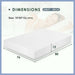 Artemisia 12" Memory Foam Mattress - Dream Home Furniture & Mattress (Waite Park, MN)