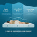 Artemisia 6" Memory Foam Mattress White - Dream Home Furniture & Mattress (Waite Park, MN)