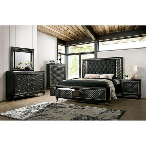 Demetria Metallic Gray Mirror - Dream Home Furniture & Mattress (Waite Park, MN)