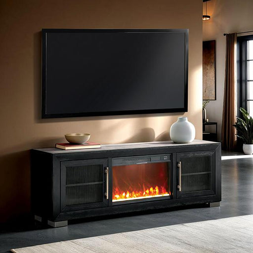 Ashbourne 72" TV Stand w/ Fire Place - Dream Home Furniture & Mattress (Waite Park, MN)