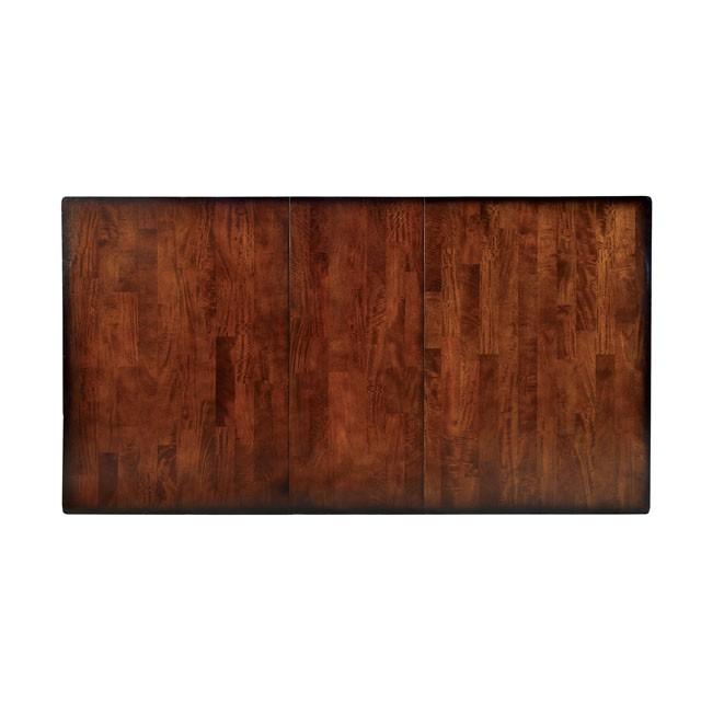 DICKINSON I Dark Cherry Dining Table w/ 18" Leaf - Dream Home Furniture & Mattress (Waite Park, MN)