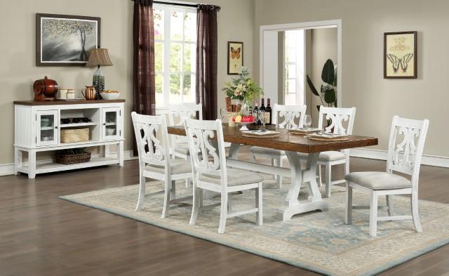 Auletta Transitional Dining Table - Dream Home Furniture & Mattress (Waite Park, MN)