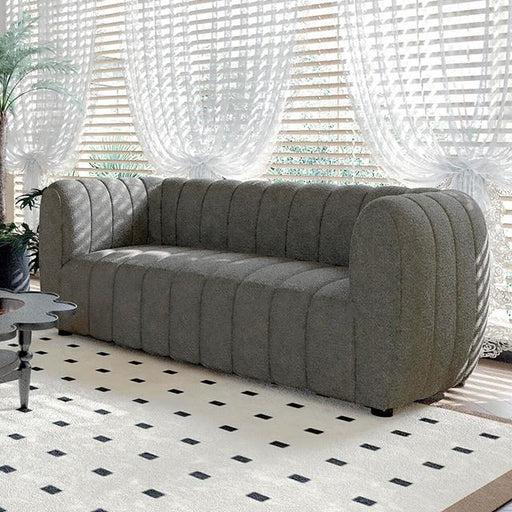 AVERSA Loveseat, Charcoal Gray - Dream Home Furniture & Mattress (Waite Park, MN)