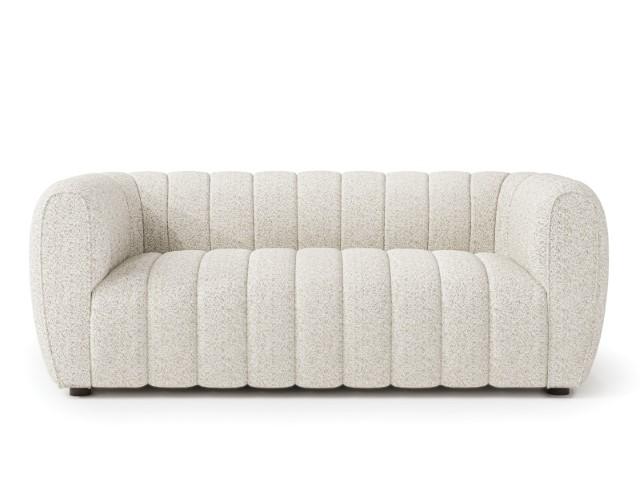 AVERSA Loveseat, Black, Gray, & White