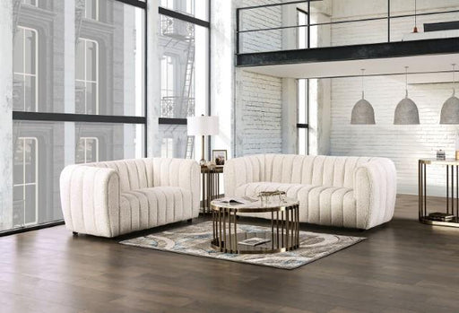 AVERSA Chair, Off-White - Dream Home Furniture & Mattress (Waite Park, MN)