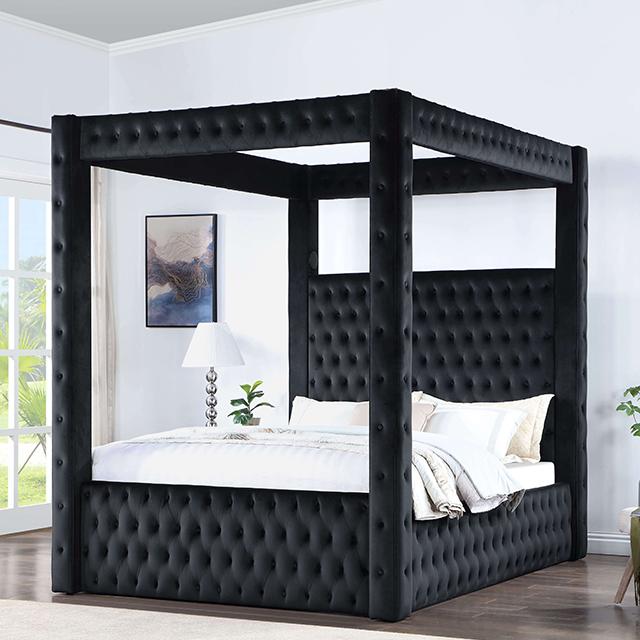 Etherea Bed Gray & Black