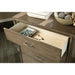 ENRICO I Gray Cal.King Bed - Dream Home Furniture & Mattress (Waite Park, MN)