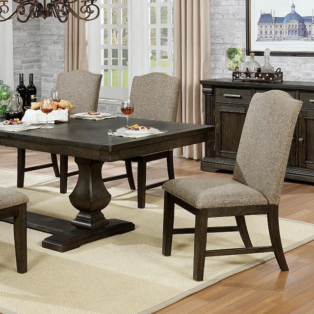 Faulk Dining Table Set with Bench - Dream Home Furniture & Mattress (Waite Park, MN)