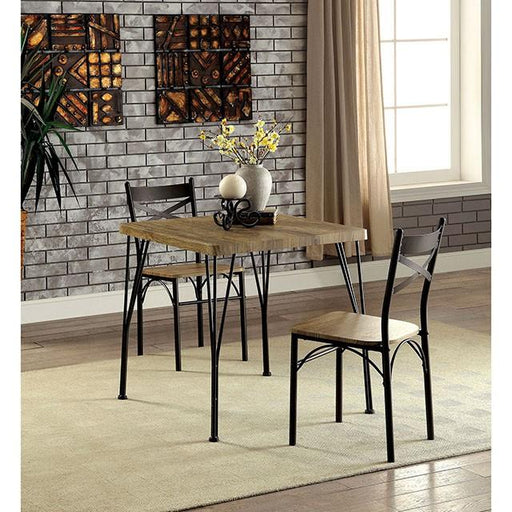 Banbury 3 PC. Dining Table Set - Dream Home Furniture & Mattress (Waite Park, MN)